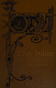 Cover of: L' art indien