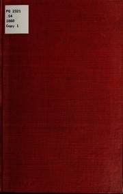 Cover of: La sensitive: comédie-vaudeville en trois actes