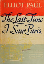 Cover of: The last time I saw Paris