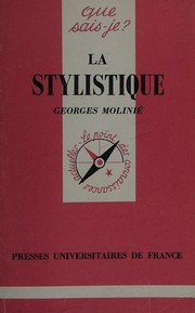 Cover of: La stylistique