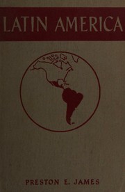 Front cover of Latin America by Preston E. James