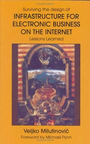 Cover of: Infrastructure for electronic business on the Internet