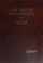 Cover of: Law office management