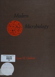 Cover of: Modern microbiology by W. W. Umbreit, W. W. Umbreit