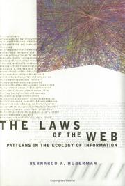 Cover of: The laws of the Web by B. A. Huberman