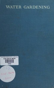 Cover of: Water Gardening by Frances Perry, Frances Perry