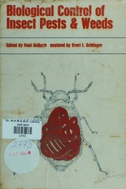 Cover of: Biological control of insect pests and weeds