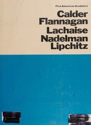 Cover of: Five American sculptors.