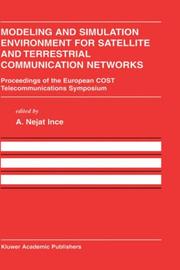 Cover of: Modeling and Simulation Environment for Satellite and Terrestrial Communications Networks