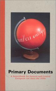 Cover of: Primary Documents by 