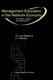 Cover of: Management Education in the Network Economy | Peter J. van Baalen