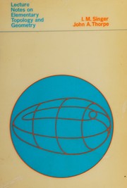 Cover of: Lecture notes on elementary topology and geometry