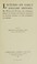 Cover of: Lectures on early English history.