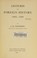 Cover of: Lectures on foreign history, 1494-1789.