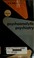 Cover of: Lectures on psychoanalytic psychiatry