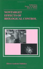 Cover of: Nontarget effects of biological control