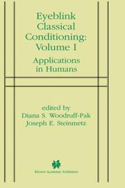 Eyeblink classical conditioning by Diana S. Woodruff-Pak, Joseph E. Steinmetz