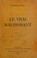 Cover of: Le Vrai Maupassant