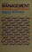 Cover of: Management: principles and practices