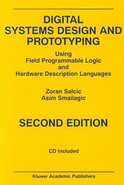Cover of: Digital systems design and prototyping: using field programmable logic and hardware description languages