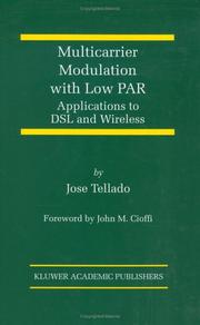 Multicarrier Modulation with Low PAR by Jose Tellado