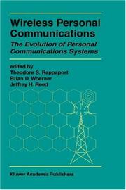 Cover of: Wireless Personal Communications by Theodore S. Rappaport