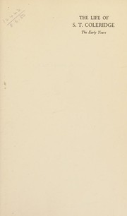 Cover of: The life of S. T. Coleridge, by Lawrence Hanson, Lawrence Hanson