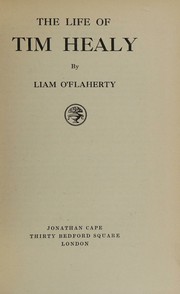 Cover of: The Life of Time Healy