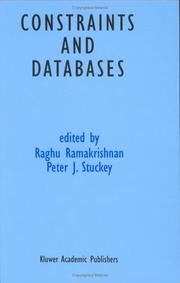 Cover of: Constraints and databases