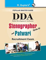 Cover of: Dda: Stenographer  and Patwari Recruitment Exam Guide