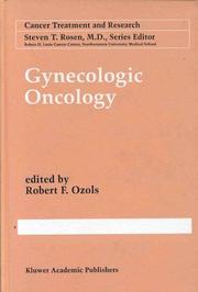 Cover of: Gynecologic oncology | 