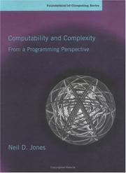 Cover of: Computability and complexity by Neil D. Jones