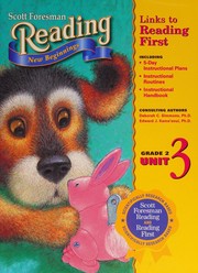 cover of Links to Reading First Grade 2 Unit 3