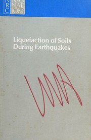 Cover of: Liquefaction of Soils During Earthquakes.