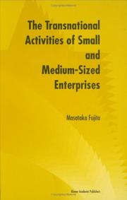 Cover of: The transnational activities of small and medium-sized enterprises