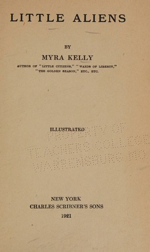 cover of Little aliens