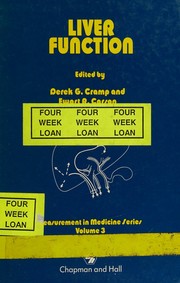 Liver Function (Measurement in Medicine, Vol 3) by Derek G. Cramp