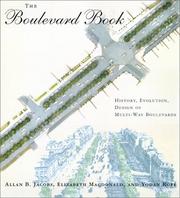 Cover of: The Boulevard Book by Allan B. Jacobs, Elizabeth Macdonald, Yodan Rofé