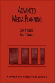 Cover of: Advanced media planning