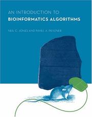Cover of: An Introduction to Bioinformatics Algorithms by Neil C. Jones, Pavel Pevzner