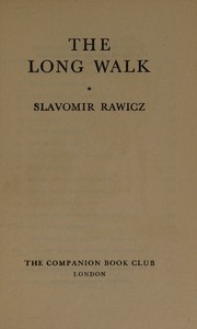 Cover of: The Long Walk