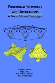 Cover of: Functional Networks with Applications: A Neural-Based Paradigm (The Springer International Series in Engineering and Computer Science)