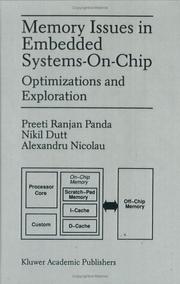 Cover of: Memory issues in embedded systems-on-chip: optimizations and exploration