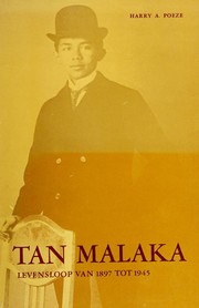 Cover of: Tan Malaka: strijder voor Indonesië's vrijheid : levensloop van 1897 tot 1945