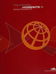 Cover of: Macromedia Homesite 5: Using Homesite 5