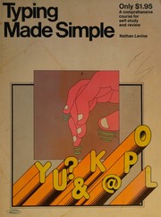 Cover of: MADE SIMPLE SELF TEACHING LIBRARY TYPING