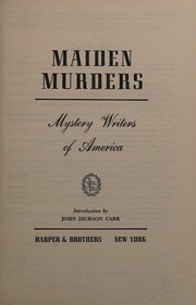 Maiden Murders