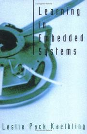 Cover of: Learning in embedded systems by Leslie Pack Kaelbling