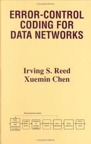 Error-control coding for data networks by Irving S. Reed, Xuemin Chen