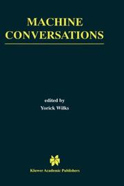 Cover of: Machine Conversations
